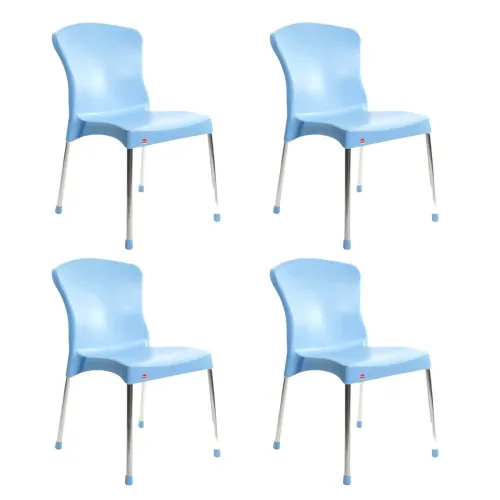 Image of Cello Milano Cafeteria Set of 4 Chairs 