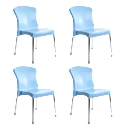 Cello Milano Cafeteria Set of 4 Chairs 