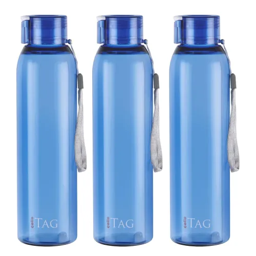 Image of CELLO My Tag PET Water Bottle 1000ml set 3