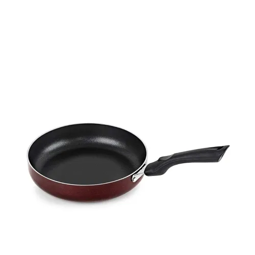 Image of Cello Non Stick Induction Base Frying Pan / Tapper Pan, 220 mm, Cherry, Aluminium