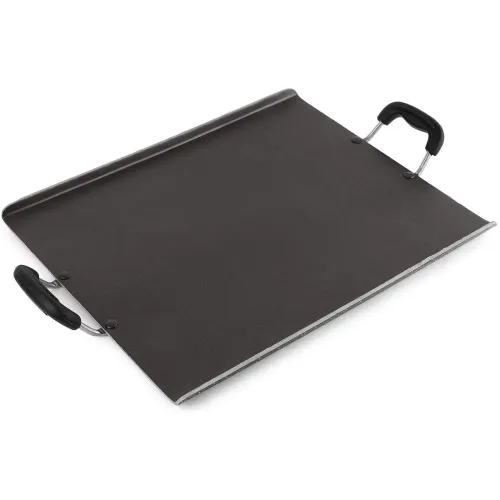 Image of Cello Non Stick Square Patri Tawa Aluminium Hammertone 