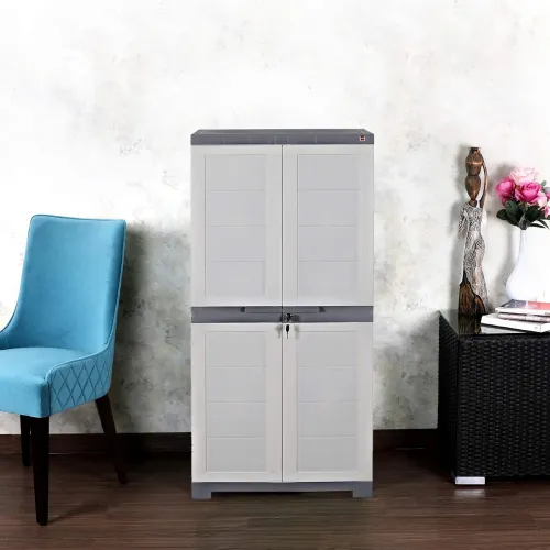 Image of Cello Novelty Big Plastic Cabinet with Dustproof Doors
