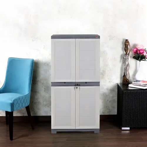 Image of Cello Novelty Big Multipurpose Plastic Cupboard 3-Shelf