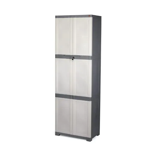 Image of Cello Novelty Large Plastic Cabinet with Dustproof Doors| 3 Year Warranty