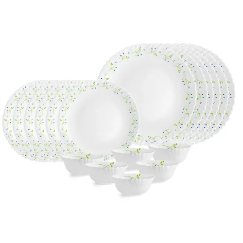 Image of Cello Opalware Dazzle Tropical Lagoon Dinner Set (18 Pcs)