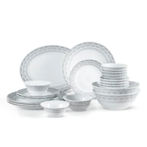 Image of CELLO Oxford Imperial Plus Series Opalware Dinner Set 