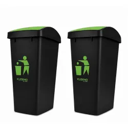 Cello Plastic Garbage Swing-Lid Dustbin 48 Ltr
