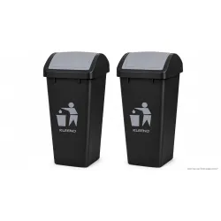 Cello Plastic Garbage Swing-Lid Dustbin