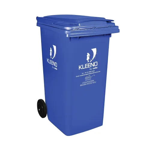 Image of Cello Plastic Kleeno Wheel Manual-Lift Garbage