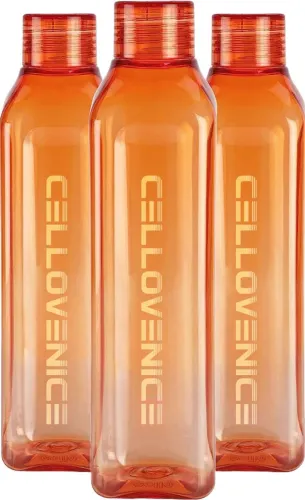 Image of Cello Plastic Water Bottle 1000ml (Pack-3)