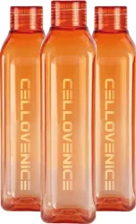 Cello Plastic Water Bottle 1000ml (Pack-3)