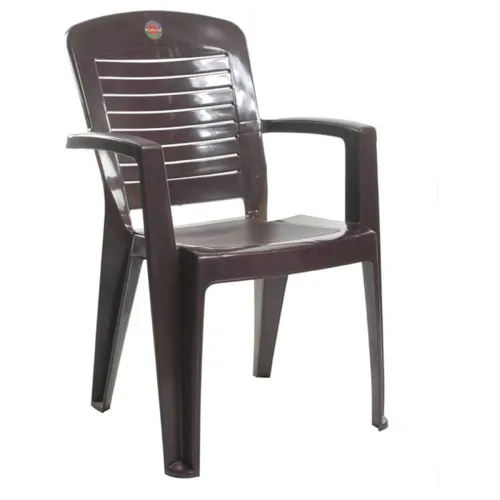 Image of Cello Polypropylene Lumina Chair (Ice Brown, Set of 6)