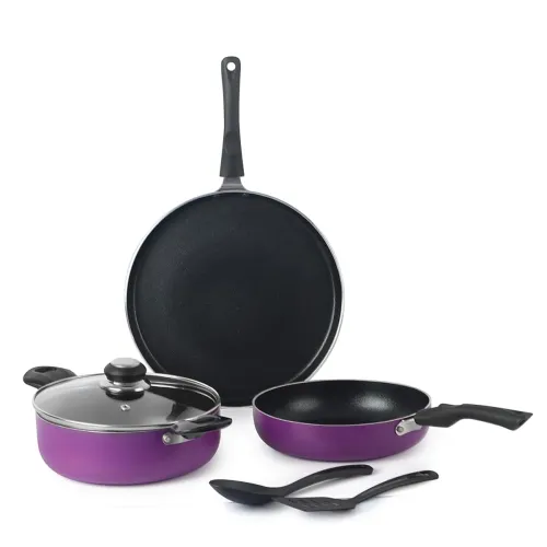 Image of Cello Prima Multipurpose Non-Stick Cookware Set – 6 Pieces 