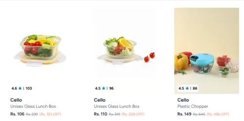 Image of Cello Product at Starting @ ₹109