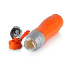 Cello Puro Plastic Sports Water Bottle 900 ml(Orange,Set of 1)