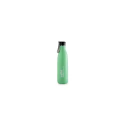 Cello Puro Steel-X Neo 900 Inner Steel Insulated Water Bottle 720ml, Green | ISI Certified | PU Insulated | BPA Free, Le