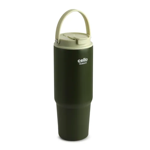 Image of CELLO Quench Go 850 Insulated Stainless Steel Sipper Tumbler with Straw