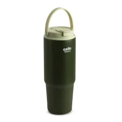 CELLO Quench Go 850 Insulated Stainless Steel Sipper Tumbler with Straw
