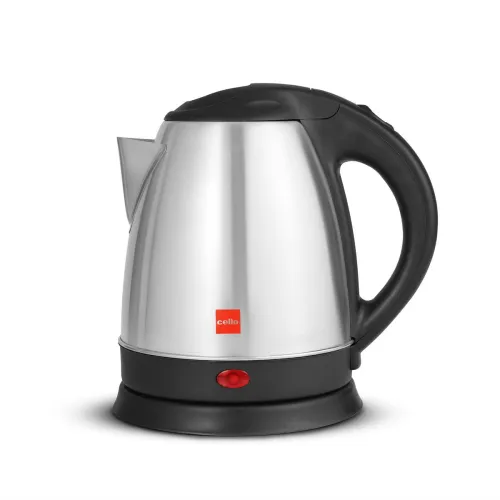 Image of Cello Quick Boil - Lifestyle Electric Kettle (1.5 L, Silver & Black)