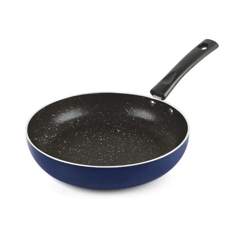 Image of CELLO Regal Non Stick Blue Fry Pan with Spatter - 22cm 
