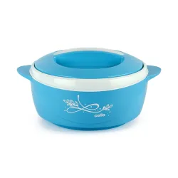 Cello Sapphire Insulated Steel Casserole (1250 ml)