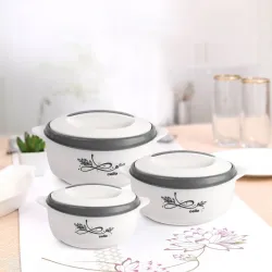 cello Sapphire Thermoware Casserole Set  Po3