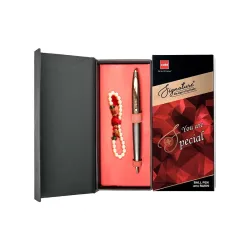 Cello Signature Pen Gift Set, Pack Of 1 Rakhi & 1 Ball Pen