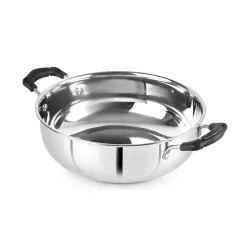 Cello Steelox Stainless Steel Kadhai 3ltr