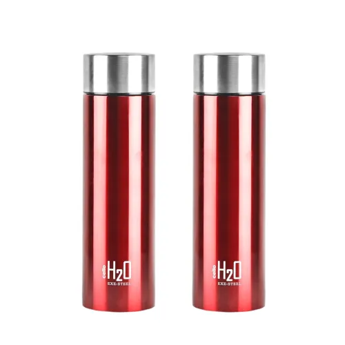 Image of CELLO H2O Stainless Steel Water Bottle Set of 2