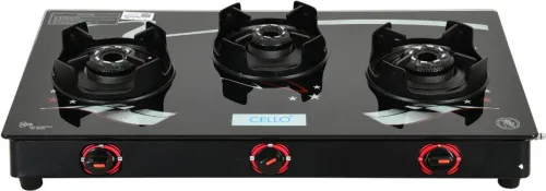 Image of Cello Star 3-Burner Gas Stove