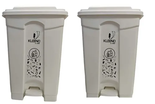 Image of Cello Strong Plastic Step-On Pedal Garbage Dustbin 60 Ltr 