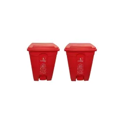 Cello Strong Plastic Step-On Pedal Garbage Dustbin 60 Ltr 