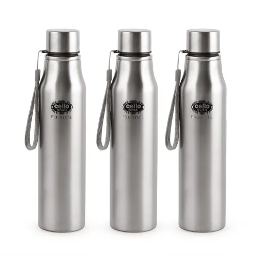 Image of CELLO Swan Stainless Steel Water Bottle Set of 3