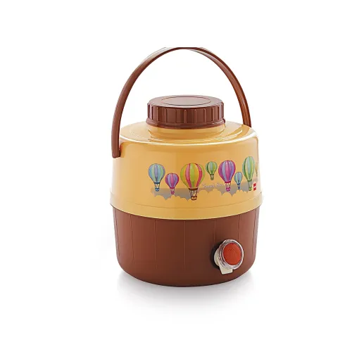 Image of Cello Travel Star Pastic Insulated Water Jug 20 litres, Brown