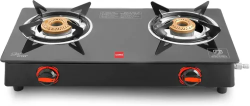 Image of CELLO Trion 2 Burner Glass Manual Gas Stove