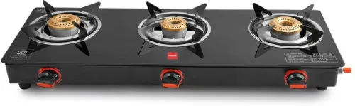 Image of CELLO Trion 3 Burner Glass Manual Gas Stove  (3 Burners)