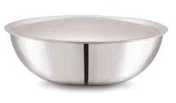 Cello Tri-Ply 28 cm Stainless Steel Cookware Tasla with Lid 4.8 LTR | Tri-Ply Bottom Tasla with SS Lid | Induction and G