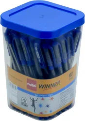 Cello Winner Ball Pen (Pack of 60, Ink Color - Multicolor)
