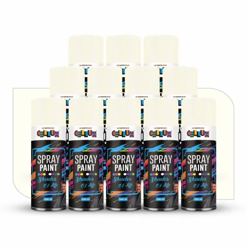 Image of Cellux 2X Ultra Cover Ivory Spray Paint