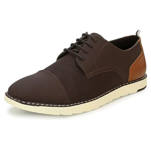 Image of Centrino Men's Casual Shoes |Stylish Lace-Up Design | Soft Cushioned Insole for Comfort 