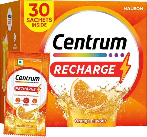 Image of Centrum Recharge Health Energy Drink Mix 30 Sachets