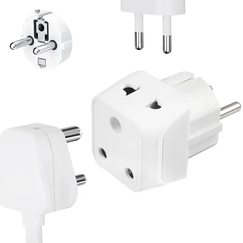 Image of Ceptics Type E/F Europe Travel Adapter