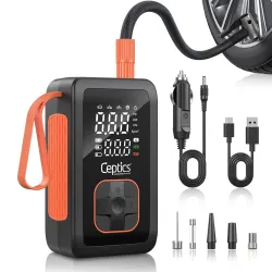 Ceptics Tyre Inflator for Car and Bike