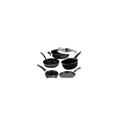 Image of Ceramic Coated Cast Iron Nonstick Induction Cookware Set 6-Piece