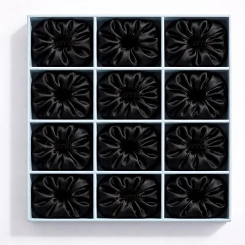 Image of Cerrito Satin Silk Hair Scrunchies
