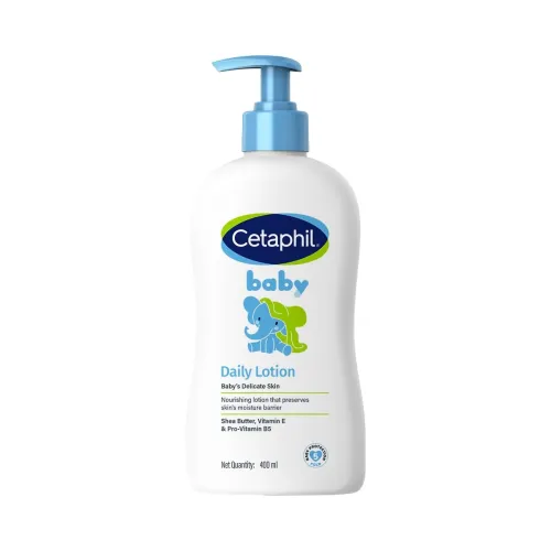 Image of Cetaphil Baby Daily Lotion, White, Shea Butter, 400 ml