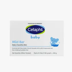 Cetaphil Baby Mild Bar (3 x 100 g)