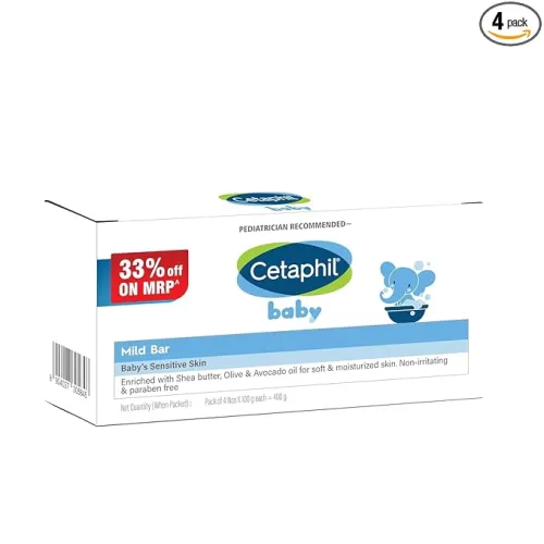 Image of Cetaphil Baby mild Bar 4 * 100 gm