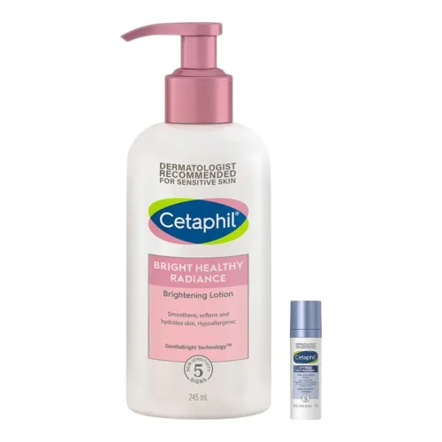Image of Cetaphil Bright Healthy Radiance Lotion (245ml) + Lightweight Serum (30ml)