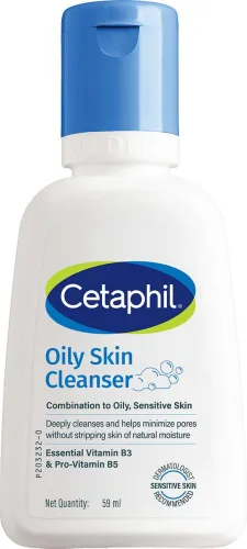 Image of Cetaphil Oily Skin Cleanser Face Wash (59 ml)